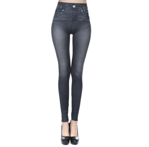 fashion women jean leggings - Image 8