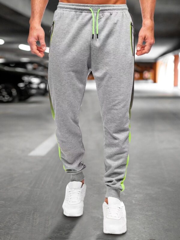 Gradient Color Sports Men Casual Running Trousers - Image 4