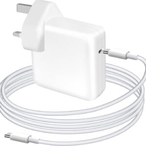 87W USB C Type C Fast Charger Power Adapter Compatible With Book Pro Uk Plug