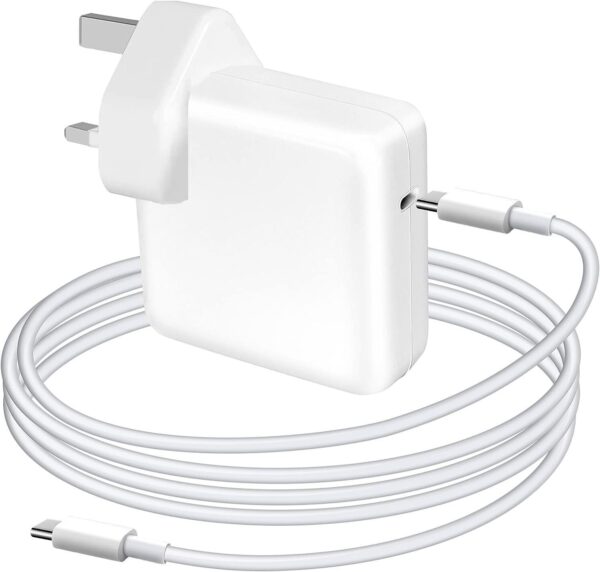 87W USB C Type C Fast Charger Power Adapter Compatible With Book Pro Uk Plug