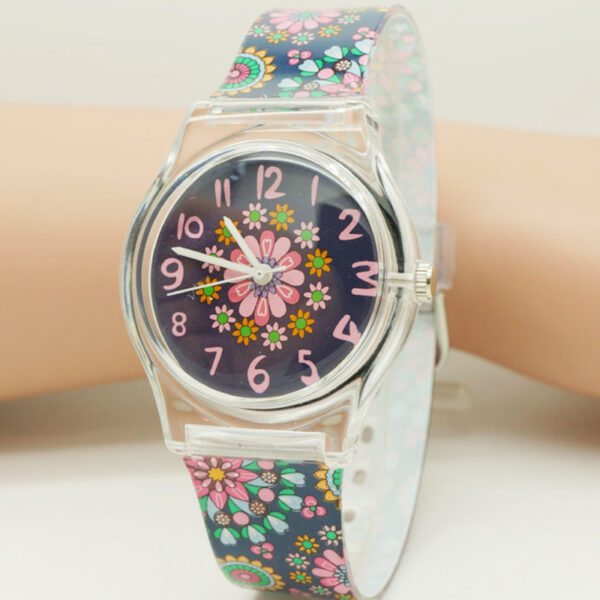 Floral quartz watch - Image 4