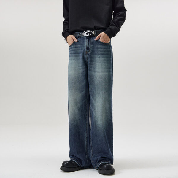 Men's Korean-style Straight Jeans - Image 6