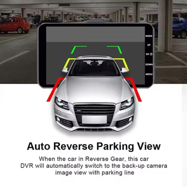 Dashcam Pro DUAL REAR Car Camera  Wide Angle 1080p With 32GB SD Card - Image 10