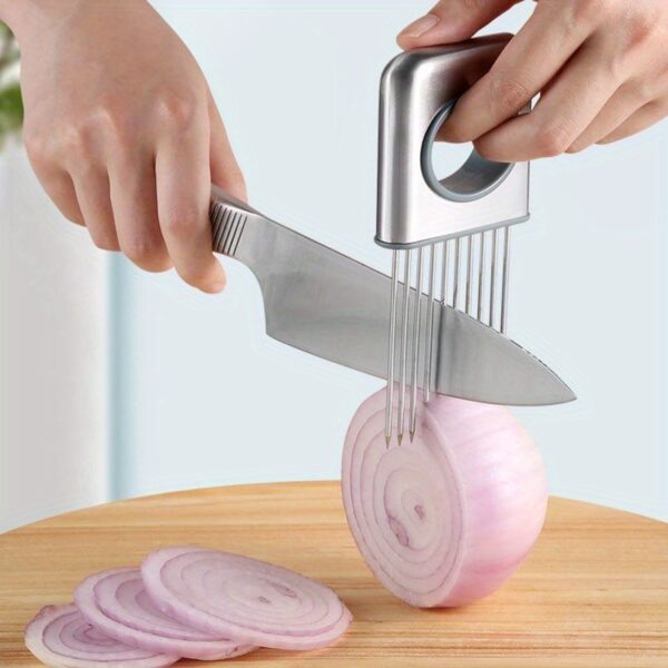 Onion Slicer Holder, Onion Holder For Slicing - Image 3