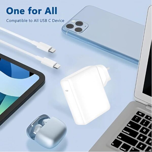 87W USB C Type C Fast Charger Power Adapter Compatible With Book Pro Uk Plug - Image 5