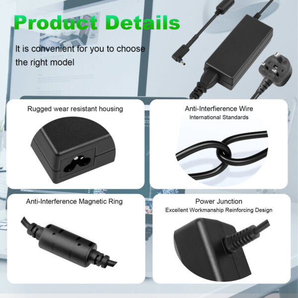 For Aspire 3 A315-58 A315-22 A315-34 N20C5 45W Laptop Power Adapter Charger - Image 10