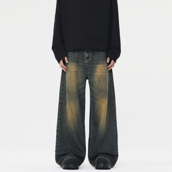 Men's Korean-style Straight Jeans