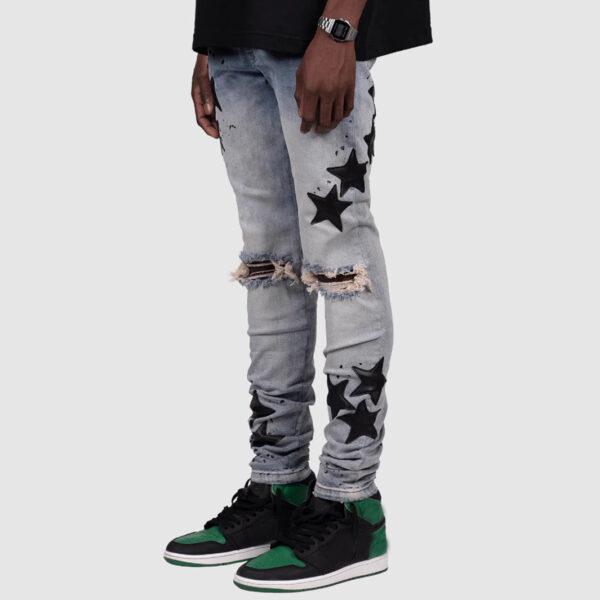 Men's Slim Stretch XINGX Fashion Jeans - Image 4