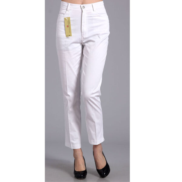 Ladies Casual Cotton Cropped Trousers All-match - Image 2