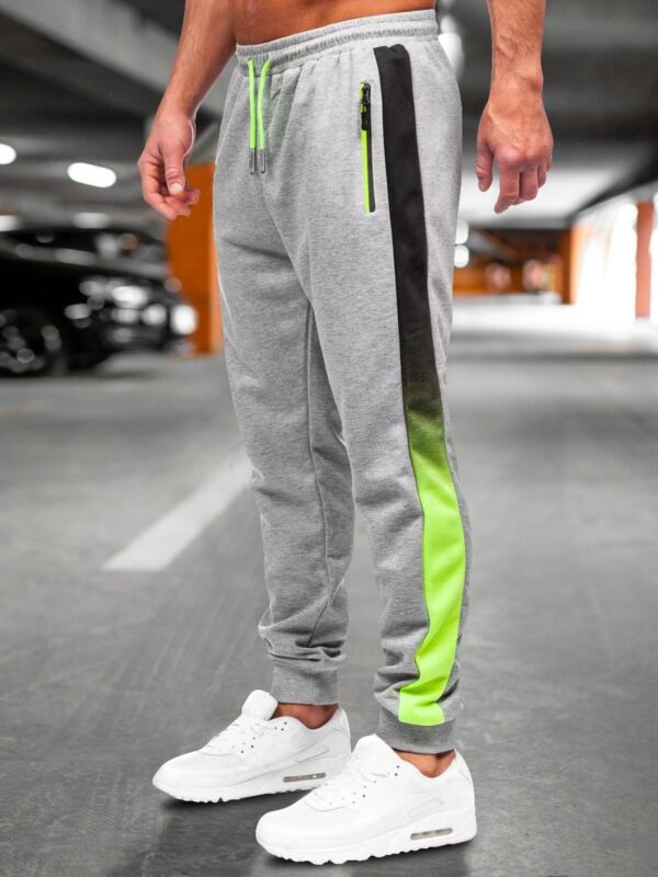 Gradient Color Sports Men Casual Running Trousers - Image 5