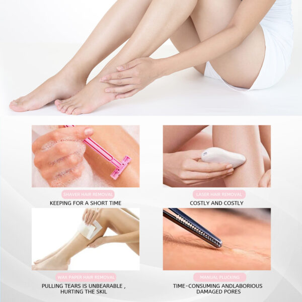 30ml 100ml Hair Removal Spray Depilatory Armpit Hair And Legs Hair Foam Mousse And Removal Is Gentle Hair Cream Spray Non-irritating - Image 8