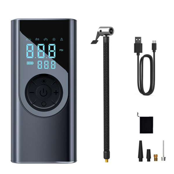 Wireless Digital Tyre Inflator 150PSI Portable Air Compressor For Car Moto Bike - Image 5